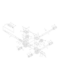 Transmission 21aa40x Diagram and Parts List for 21AA40M1052 2012 Yard Machines Tiller
